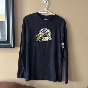 Tiger-Cats Football Black Long Sleeve Shirt